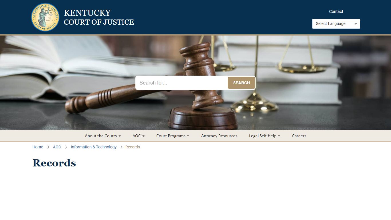 Records - Kentucky Court of Justice
